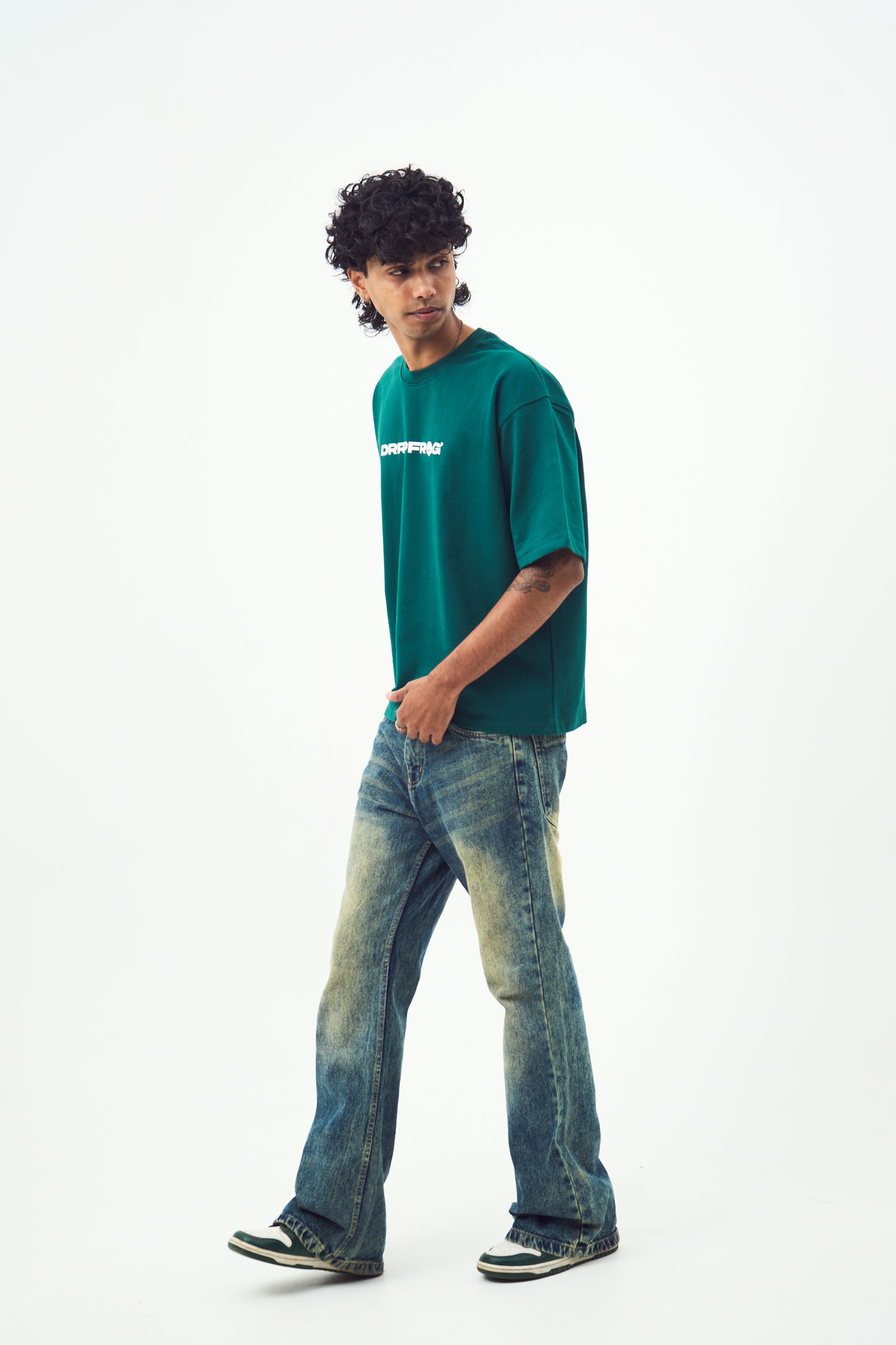 MONEY GREEN TSHIRT | BOX FIT