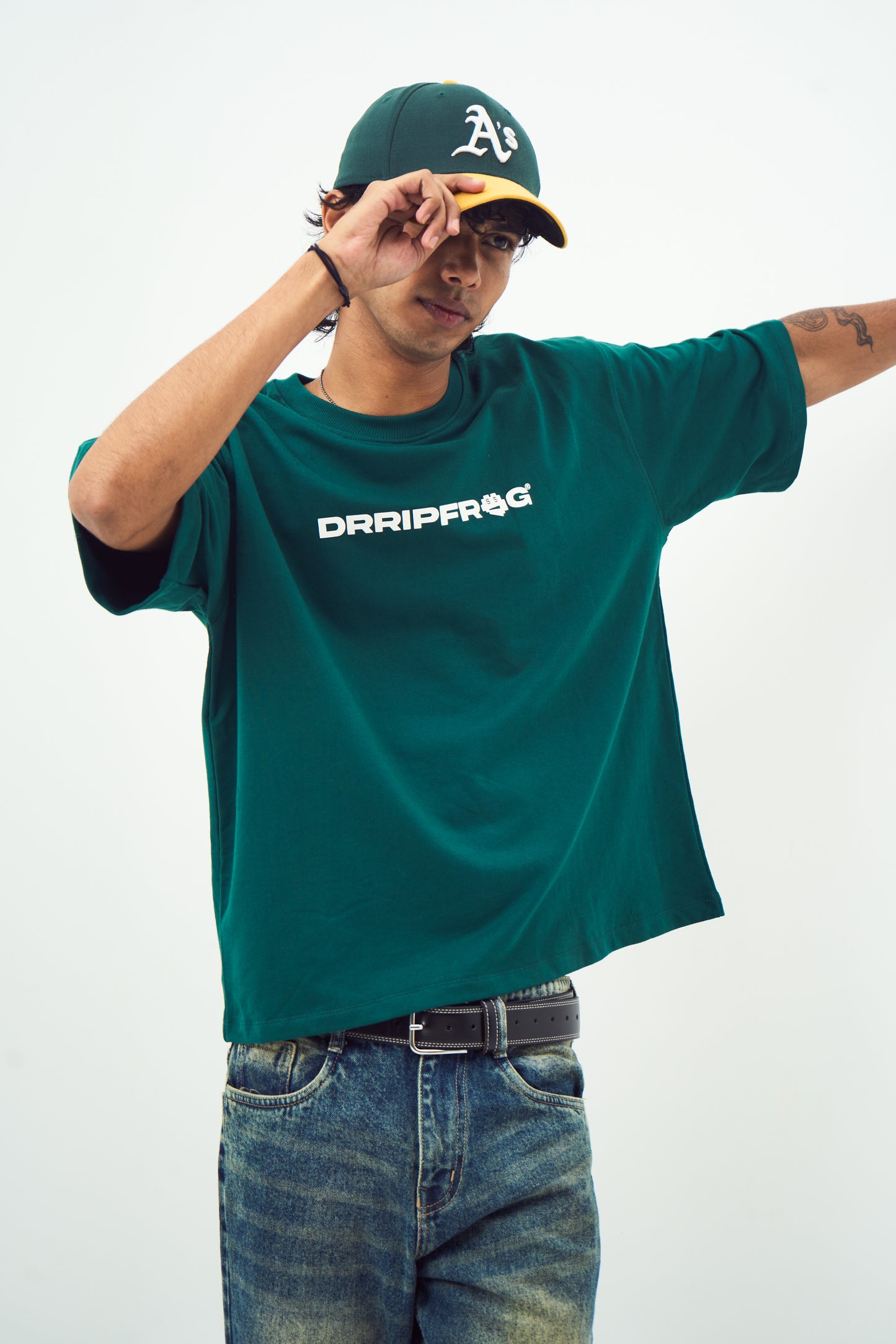 MONEY GREEN TSHIRT | BOX FIT