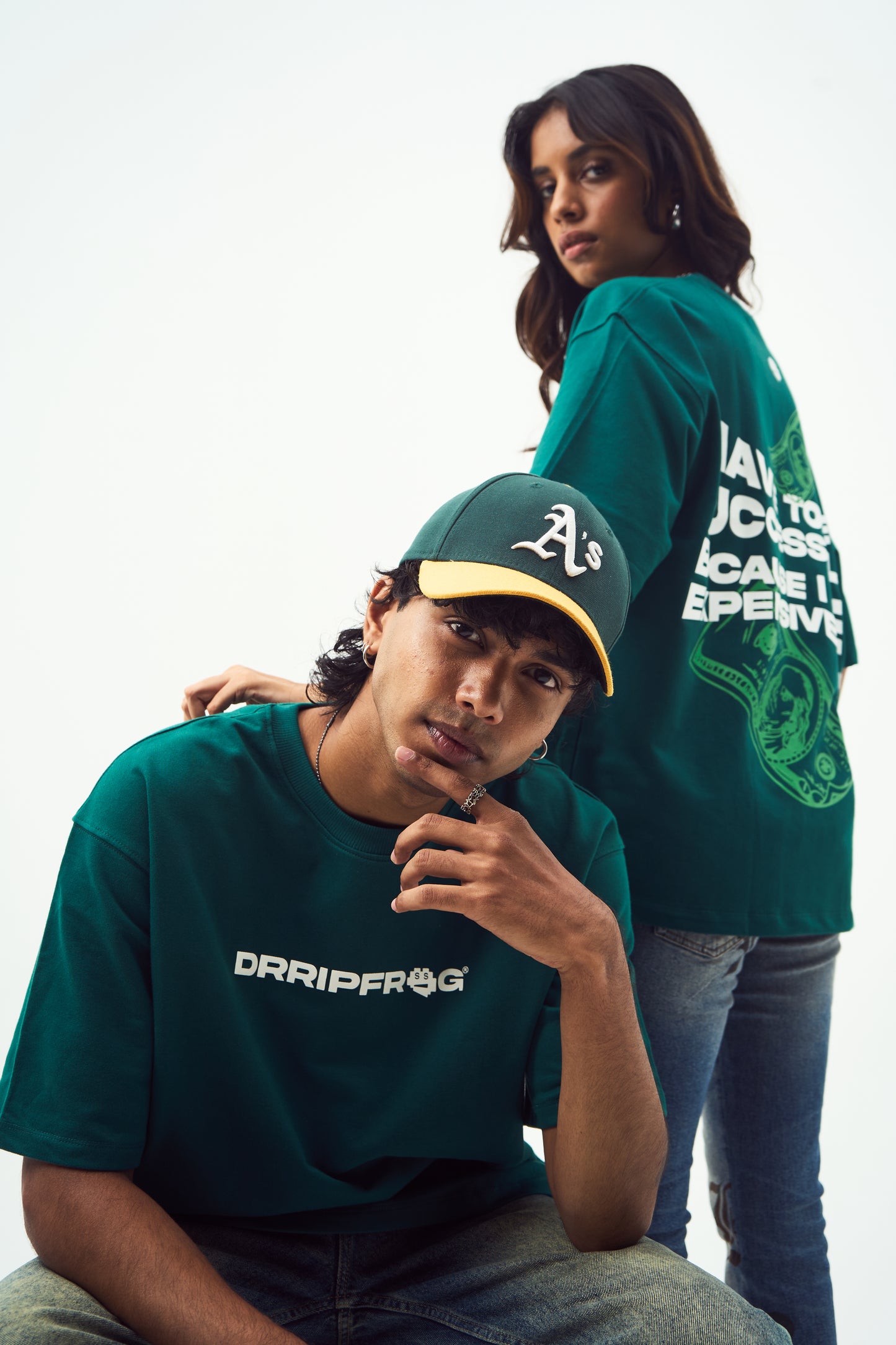 MONEY GREEN TSHIRT | BOX FIT