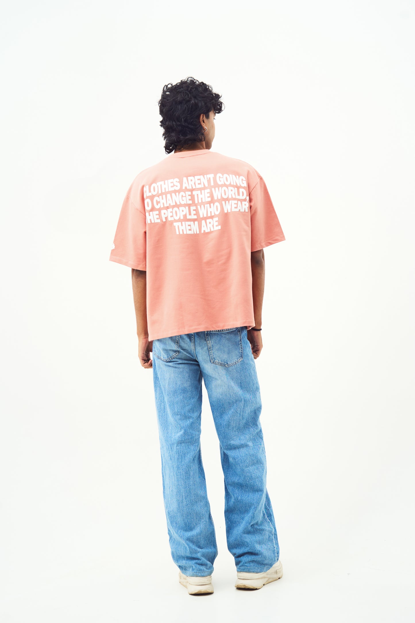 PEOPLE MAKE CHANGE QUOTE TSHIRT | BOX FIT