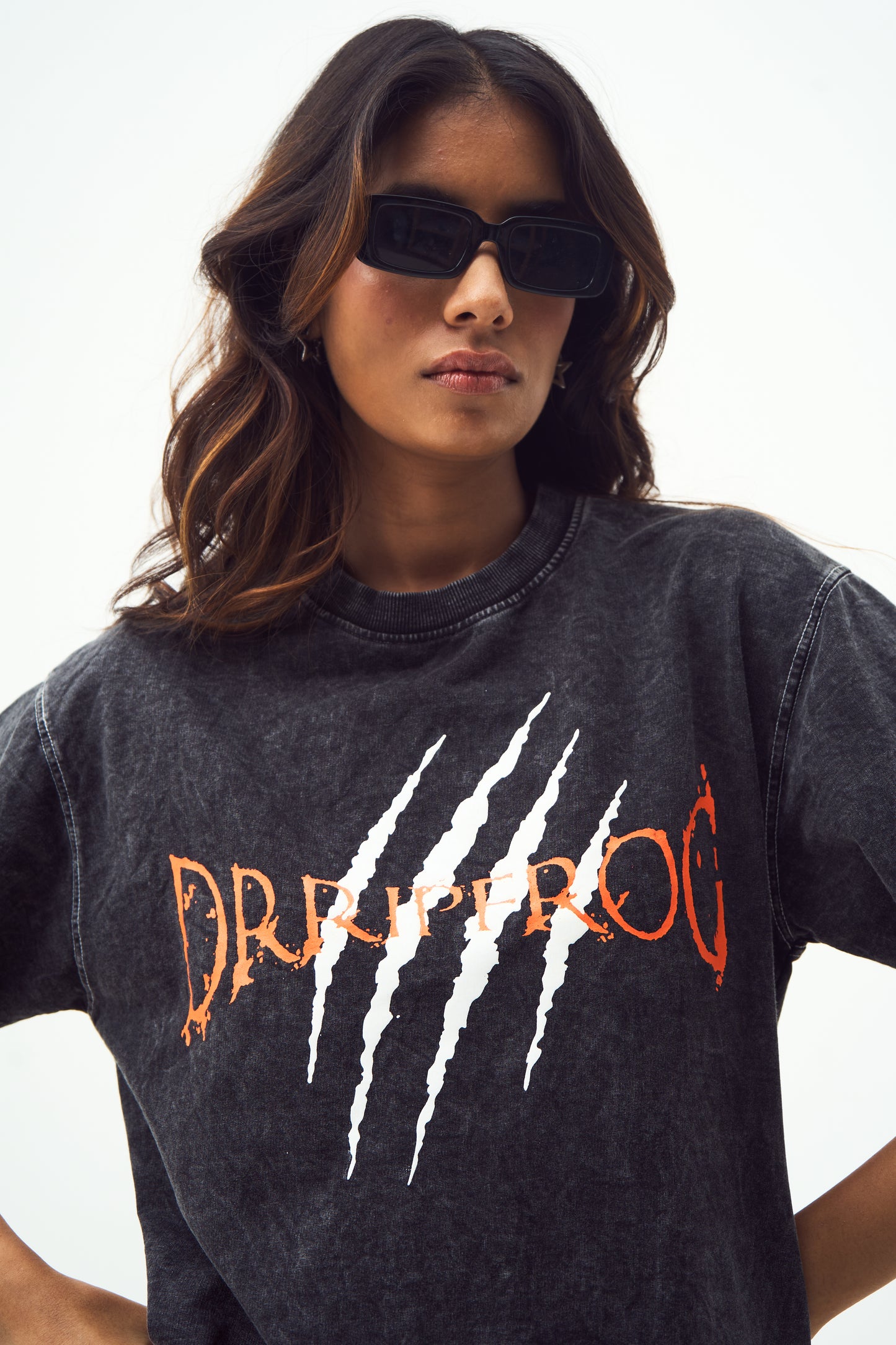 FIERCE TIGER | ACID WASH TSHIRT | REGULAR FIT