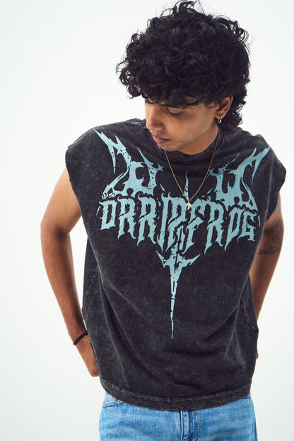 GREY GHOST GOTHIC | ACID WASH | TANK TOP