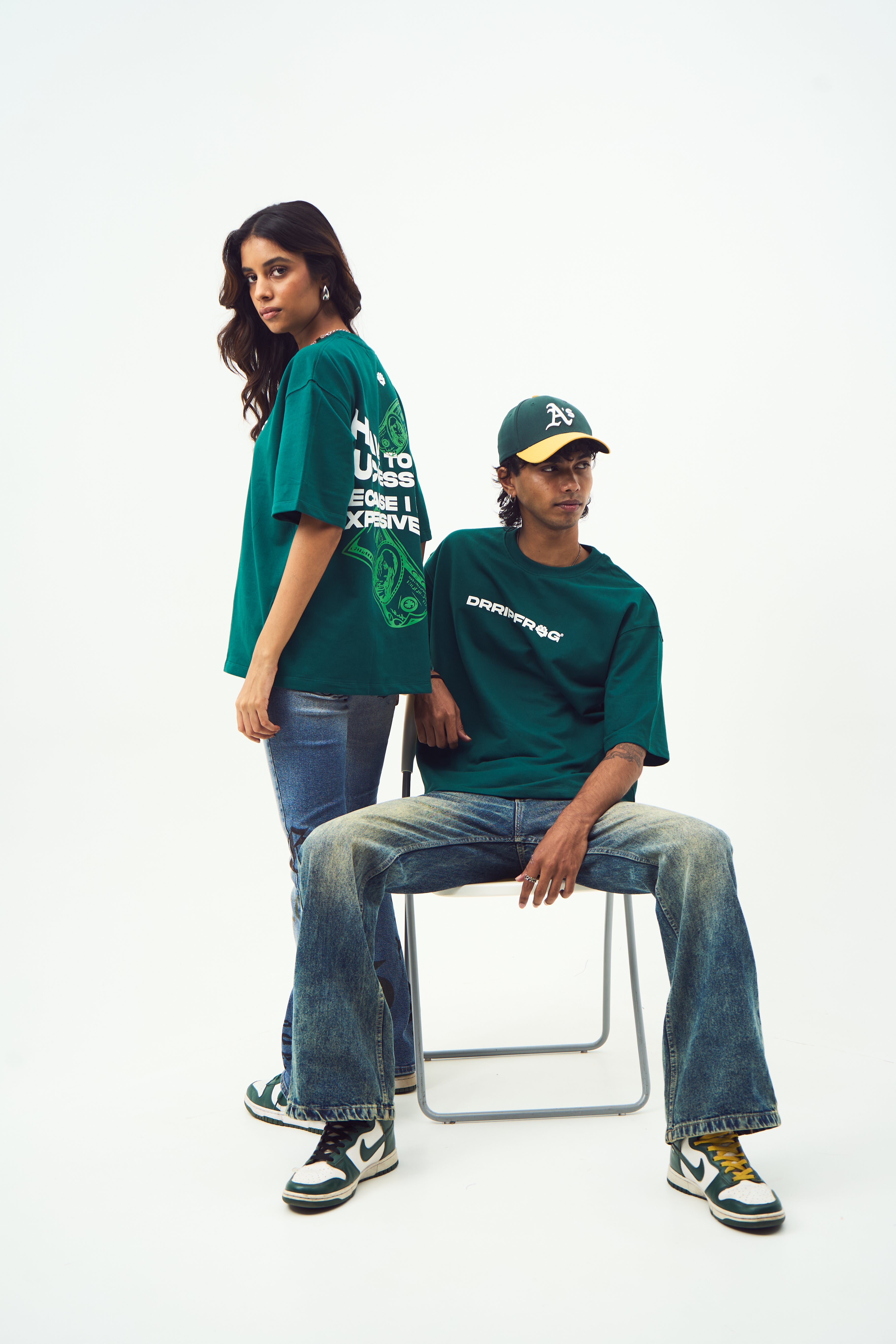 MONEY GREEN TSHIRT | BOX FIT