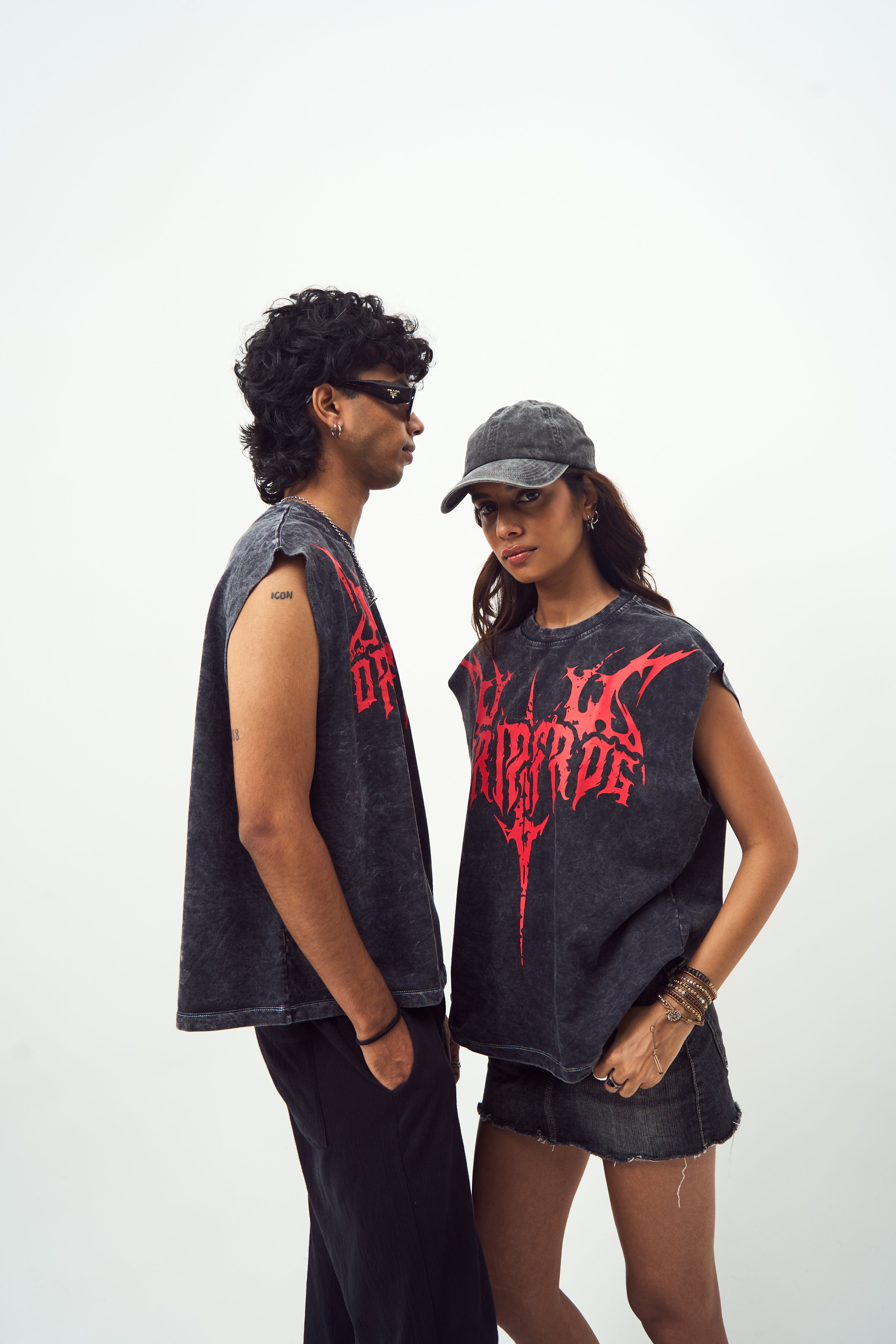 BLOOD CODE GOTHIC | ACID WASH | TANK TOP