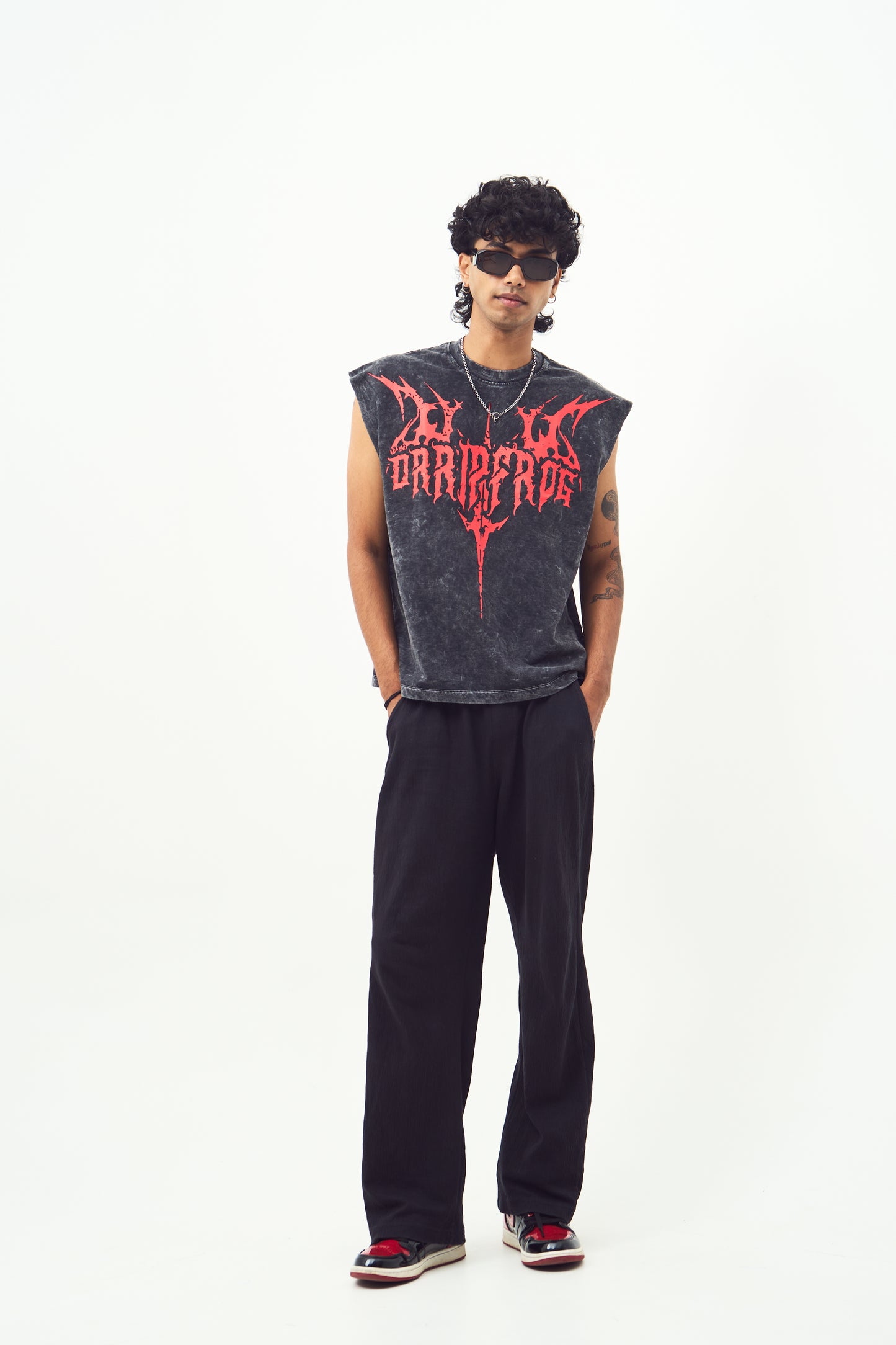 BLOOD CODE GOTHIC | ACID WASH | TANK TOP