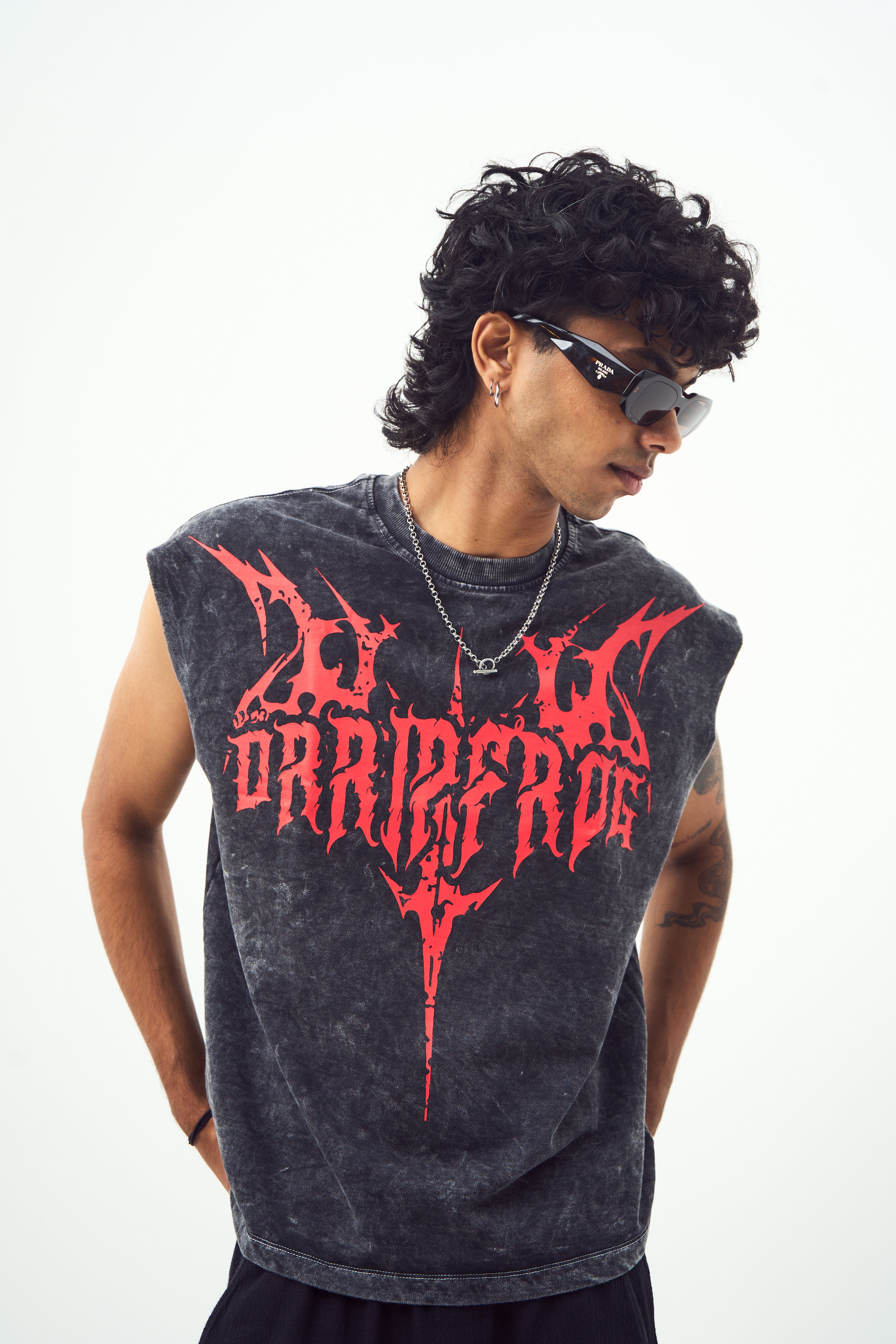 BLOOD CODE GOTHIC | ACID WASH | TANK TOP